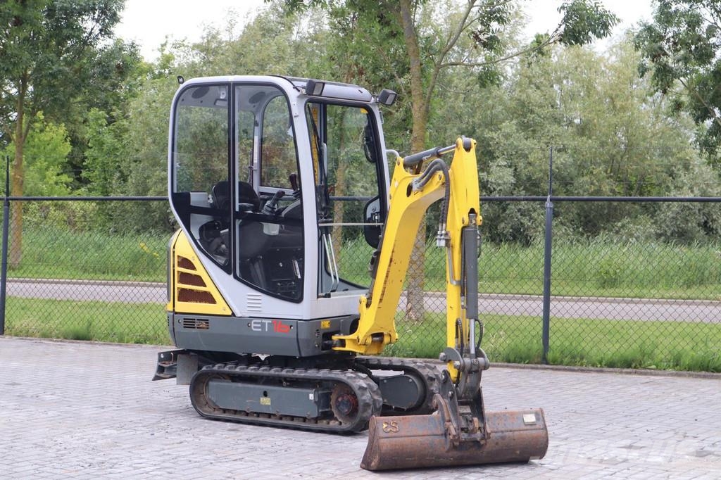 Wacker Neuson ET16 | DUTCH LOW HOURS | 3 BUCKETS | HYDR. QC Minigraafmachines < 7t