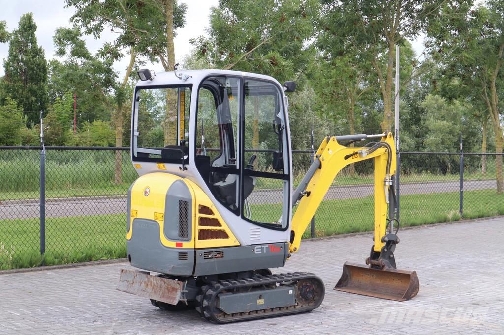 Wacker Neuson ET16 | DUTCH LOW HOURS | 3 BUCKETS | HYDR. QC Minigraafmachines < 7t
