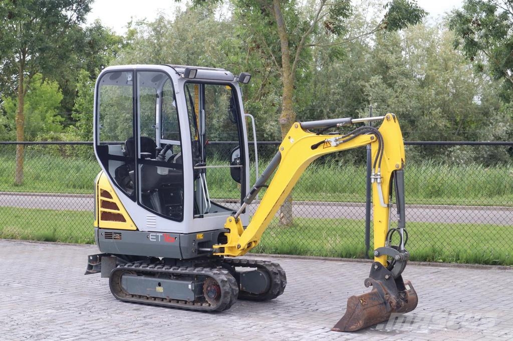 Wacker Neuson ET16 | DUTCH LOW HOURS | 3 BUCKETS | HYDR. QC Minigraafmachines < 7t