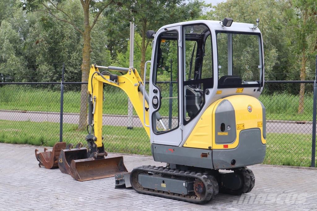 Wacker Neuson ET16 | DUTCH LOW HOURS | 3 BUCKETS | HYDR. QC Minigraafmachines < 7t