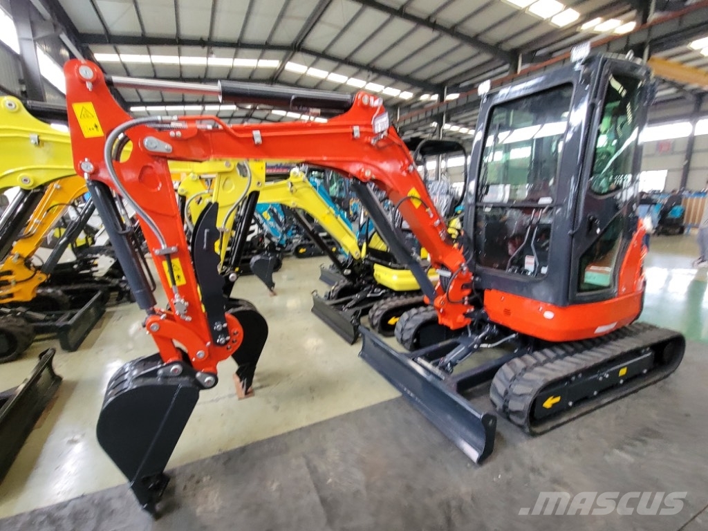 YG(Choose your own favorite excavator) 10,17,25,35 Mini excavators < 7t (Mini diggers)