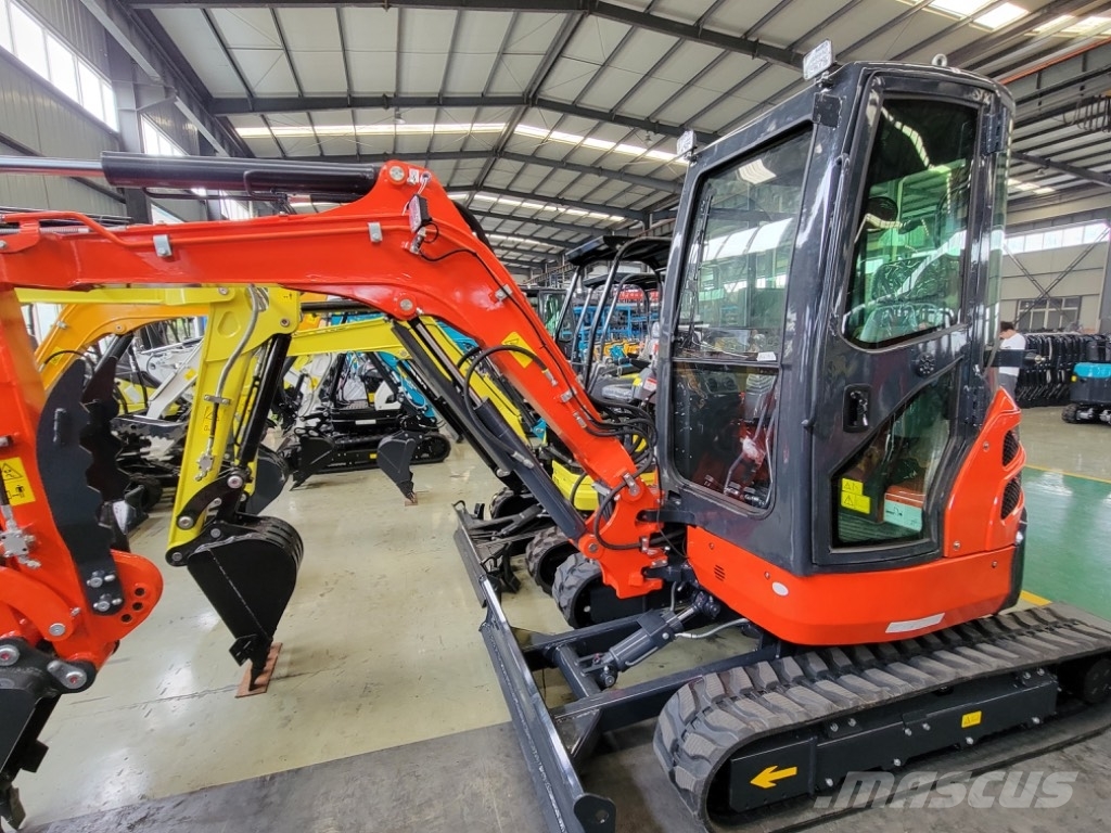 YG(Choose your own favorite excavator) 10,17,25,35 Mini excavators < 7t (Mini diggers)