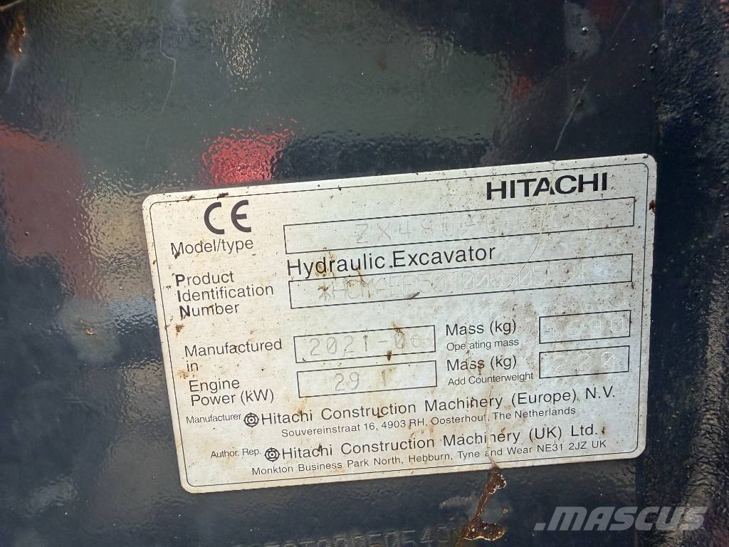 Hitachi ZX 48 U-6 CLR Mini ekskavatori < 7 t