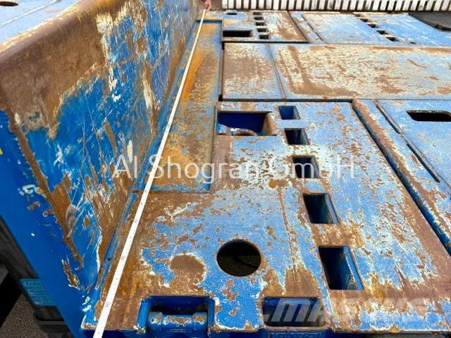 Goldhofer MPA 3 /3 x Achse PBW Gelenkt/Mit Funk/Verlängerbar Low loader yari çekiciler