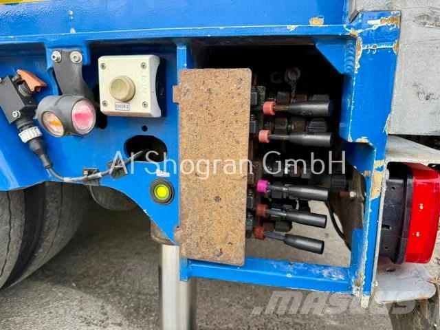 Goldhofer MPA 3 /3 x Achse PBW Gelenkt/Mit Funk/Verlängerbar Low loader yari çekiciler