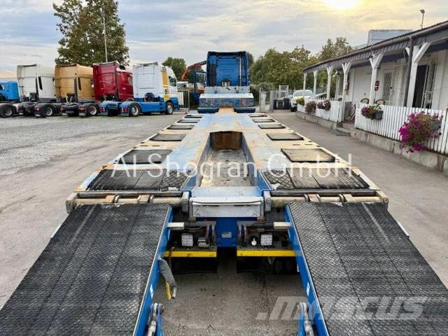Goldhofer MPA 3 /3 x Achse PBW Gelenkt/Mit Funk/Verlängerbar Low loader yari çekiciler