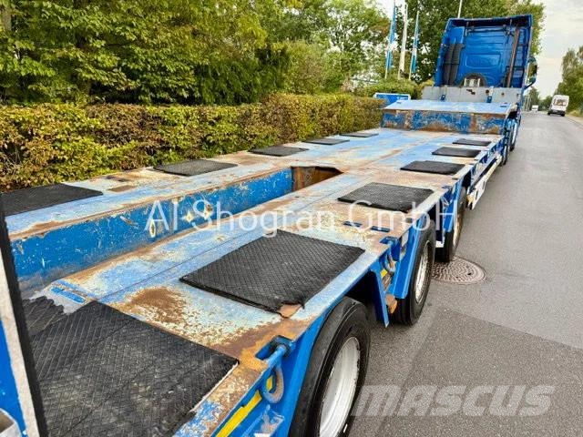 Goldhofer MPA 3 /3 x Achse PBW Gelenkt/Mit Funk/Verlängerbar Low loader yari çekiciler