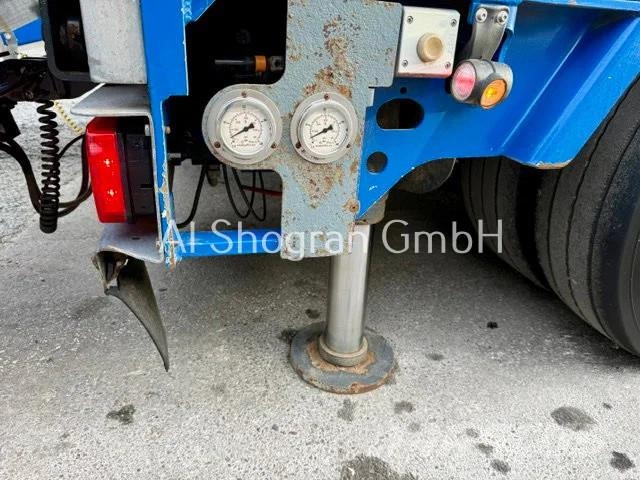 Goldhofer MPA 3 /3 x Achse PBW Gelenkt/Mit Funk/Verlängerbar Low loader yari çekiciler