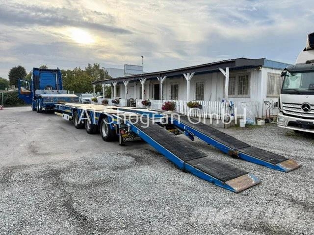 Goldhofer MPA 3 /3 x Achse PBW Gelenkt/Mit Funk/Verlängerbar Low loader yari çekiciler