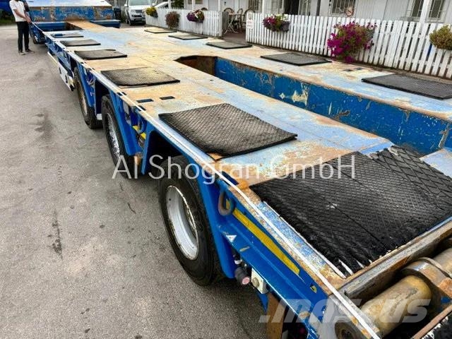 Goldhofer MPA 3 /3 x Achse PBW Gelenkt/Mit Funk/Verlängerbar Low loader yari çekiciler