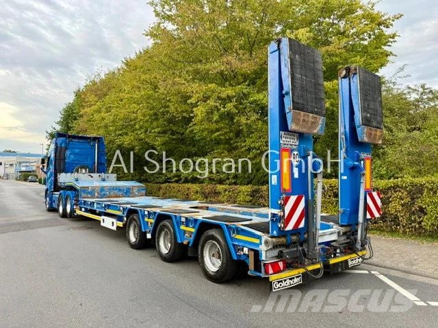 Goldhofer MPA 3 /3 x Achse PBW Gelenkt/Mit Funk/Verlängerbar Low loader yari çekiciler