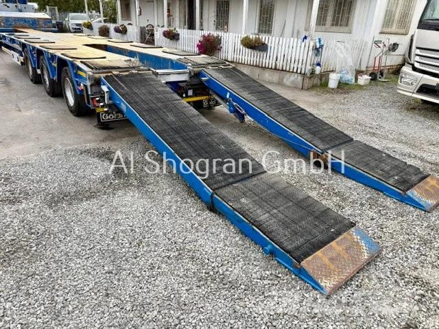 Goldhofer MPA 3 /3 x Achse PBW Gelenkt/Mit Funk/Verlängerbar Low loader yari çekiciler