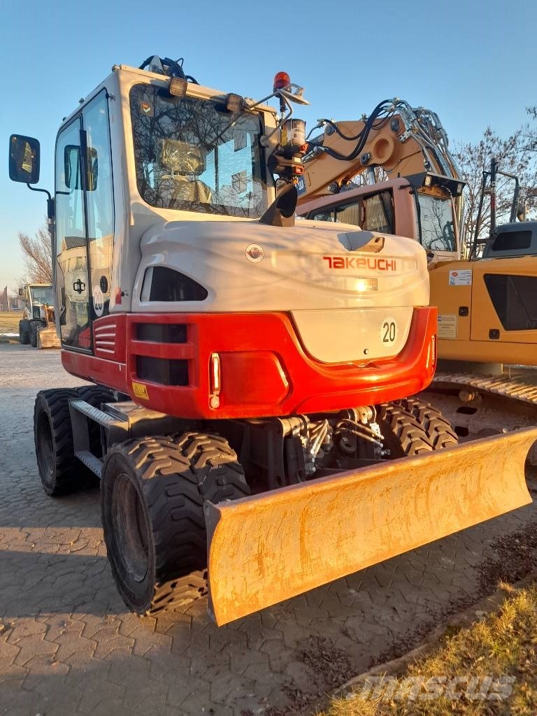 Takeuchi TB 395 W Wheeled excavators