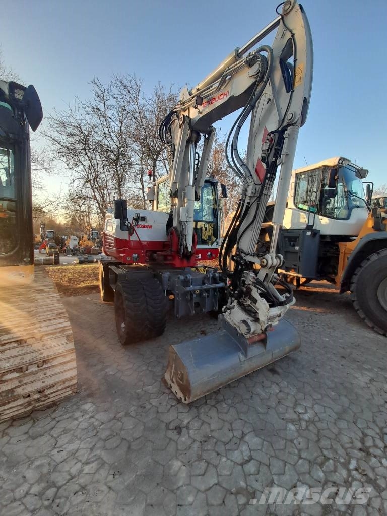 Takeuchi TB 395 W Wheeled excavators