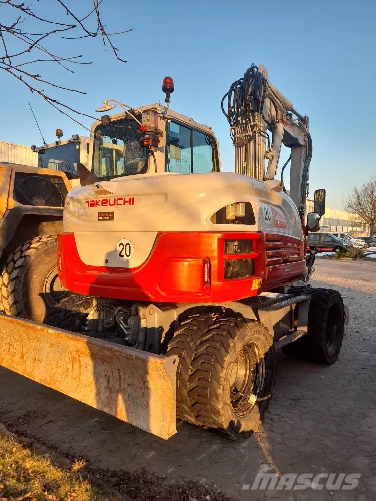 Takeuchi TB 395 W Wheeled excavators