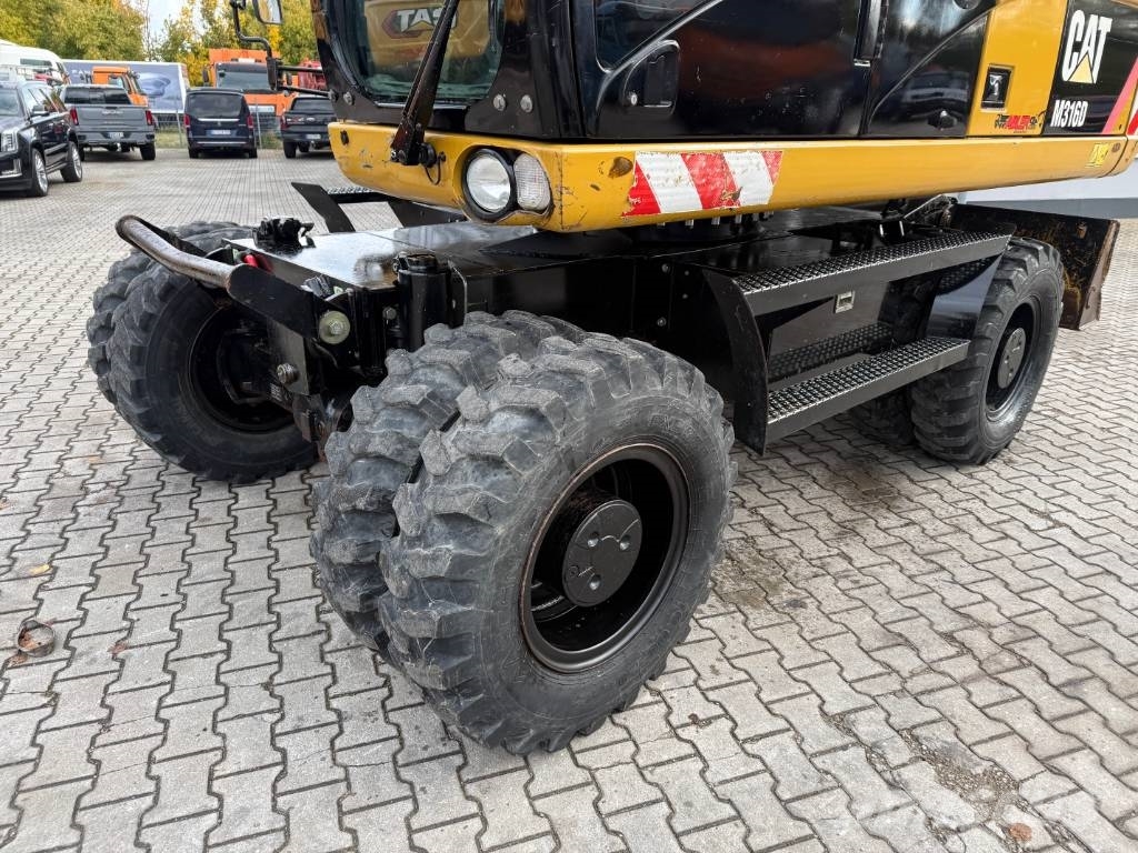 CAT M 316 D OQ70/55 SW Klima Excavadoras de ruedas