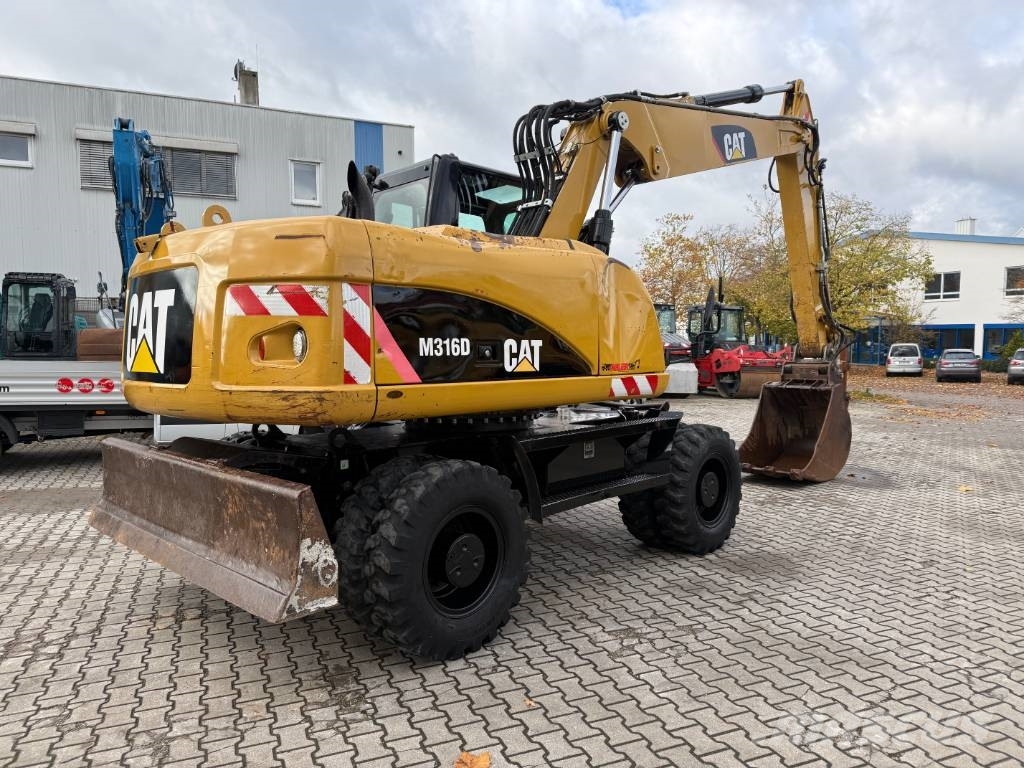 CAT M 316 D OQ70/55 SW Klima Excavadoras de ruedas