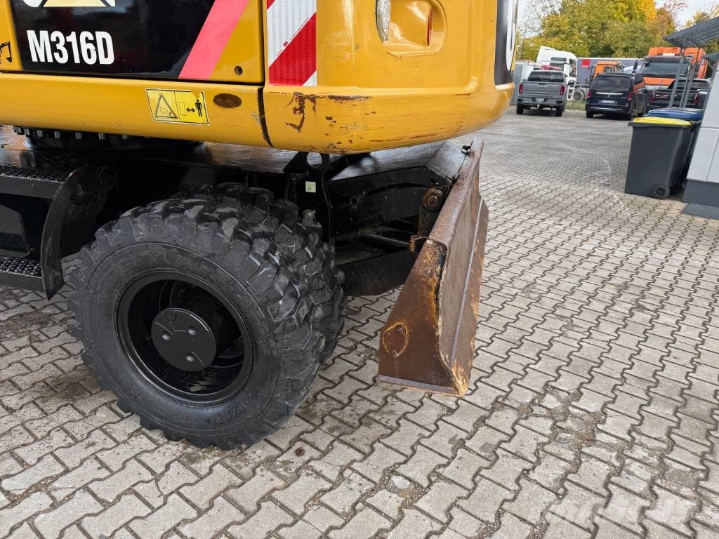 CAT M 316 D OQ70/55 SW Klima Excavadoras de ruedas