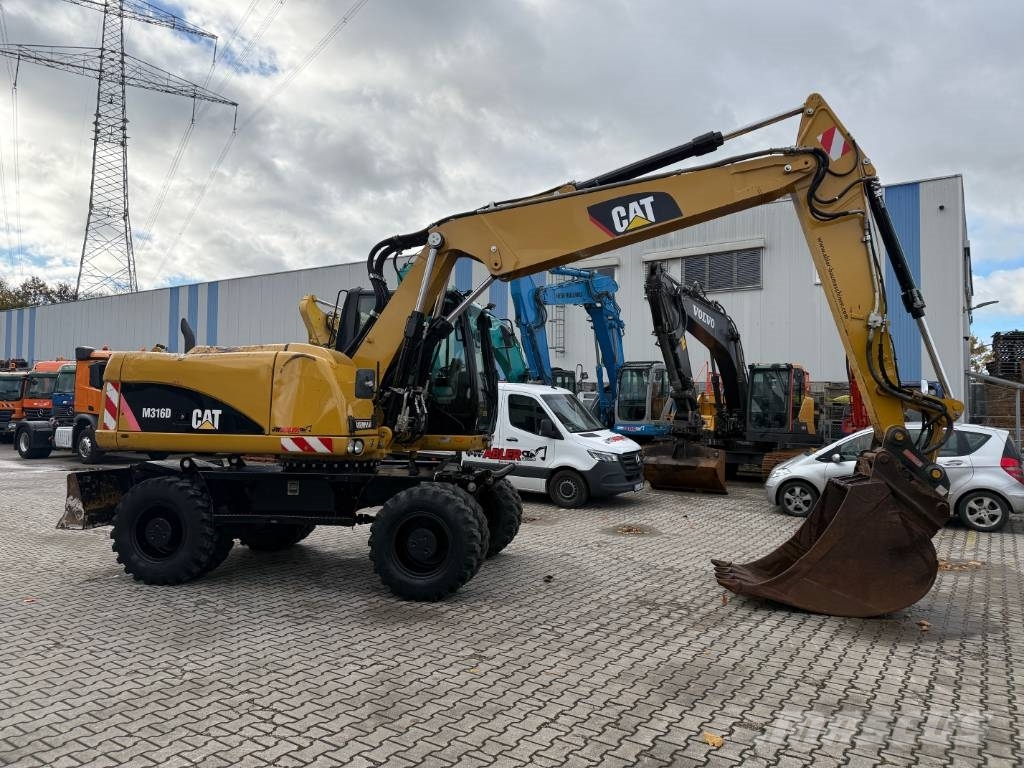 CAT M 316 D OQ70/55 SW Klima Excavadoras de ruedas