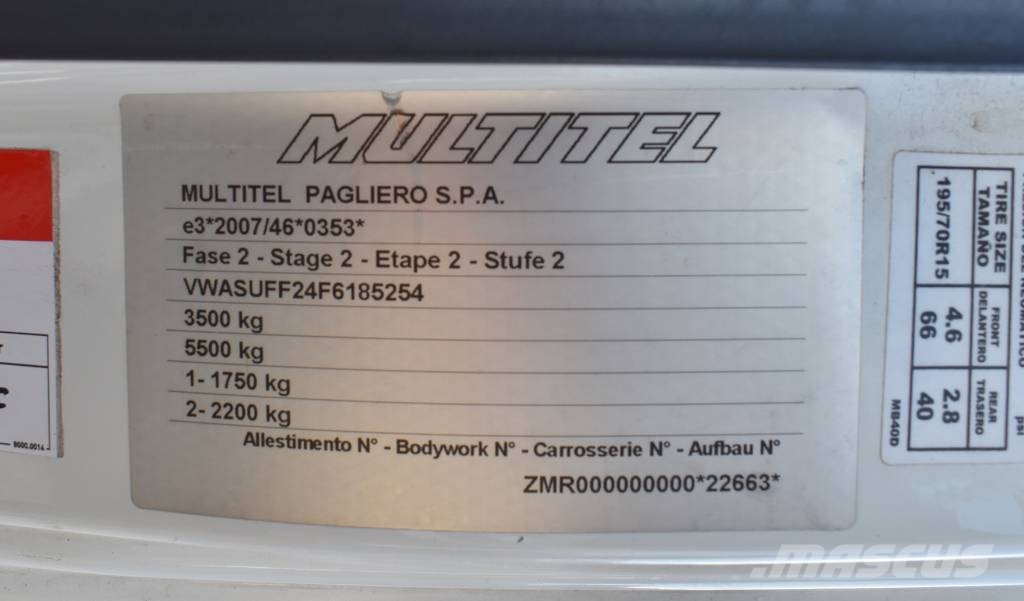 Multitel MT162EX Auto košare