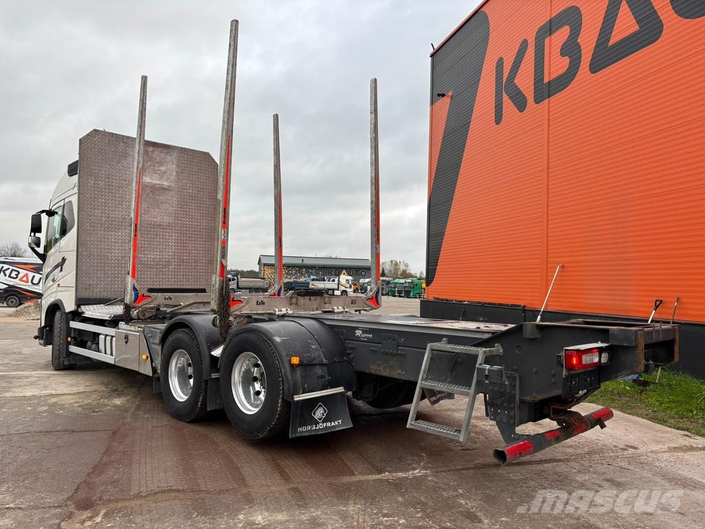 Volvo FH 16 650 6x4 HYDRAULICS / TANDEM AXLE LIFT Kokvedēji