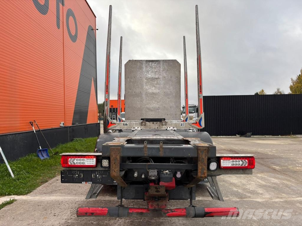 Volvo FH 16 650 6x4 HYDRAULICS / TANDEM AXLE LIFT Kokvedēji