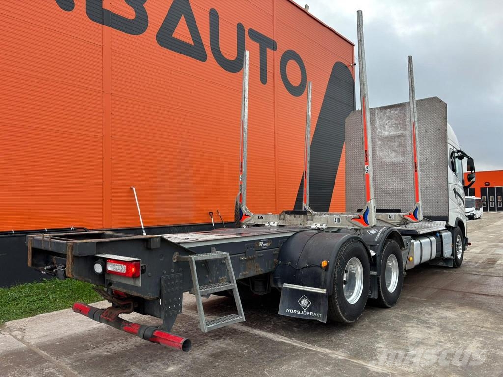 Volvo FH 16 650 6x4 HYDRAULICS / TANDEM AXLE LIFT Kokvedēji