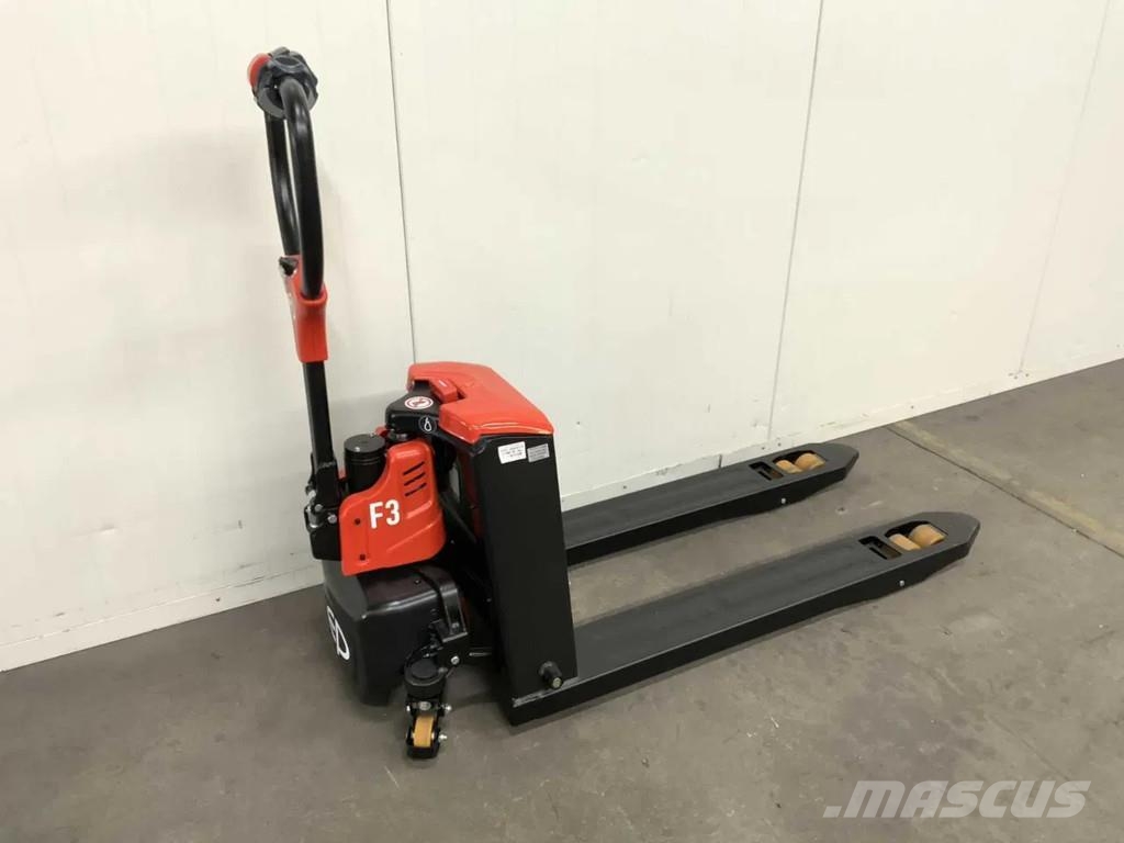 EP F3 Elektrische palletwagen + zwenkwielen lithiumba Niedergabelstapler