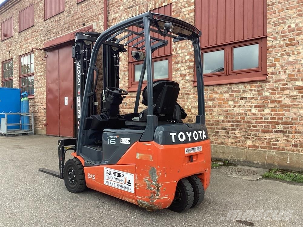 Toyota 8FBEK16T Electric forklifts