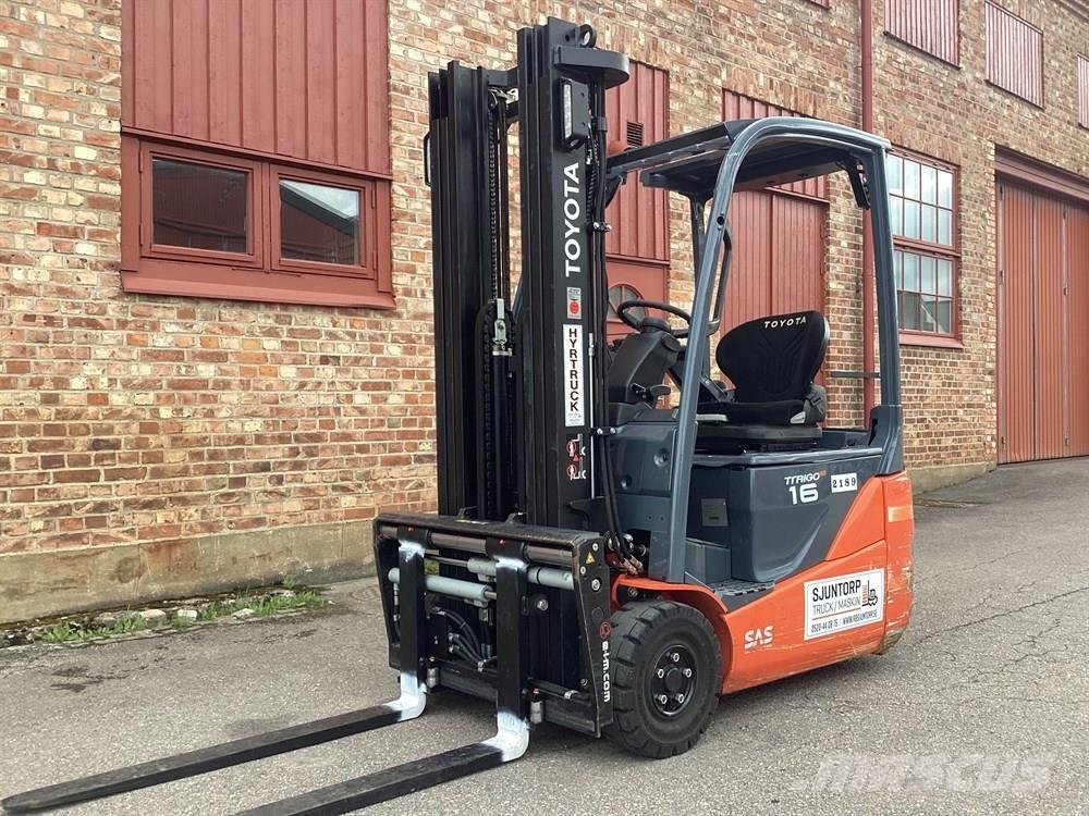 Toyota 8FBEK16T Electric forklifts