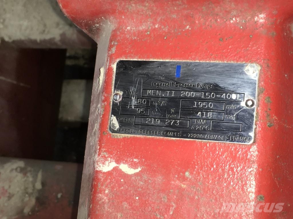 Volvo TD121GPB POMP 580M³H USED Pumpe za vodu