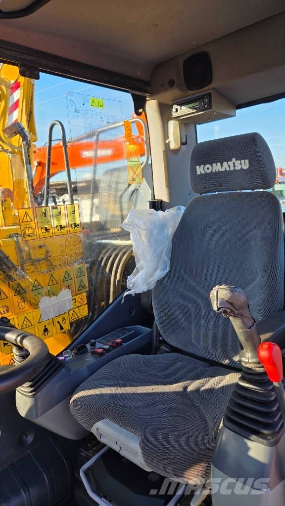 Komatsu PW 160-11 حفارات بعجل