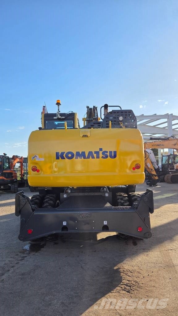 Komatsu PW 160-11 حفارات بعجل