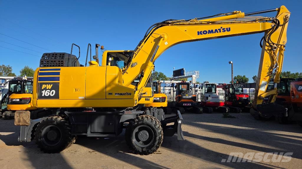 Komatsu PW 160-11 حفارات بعجل