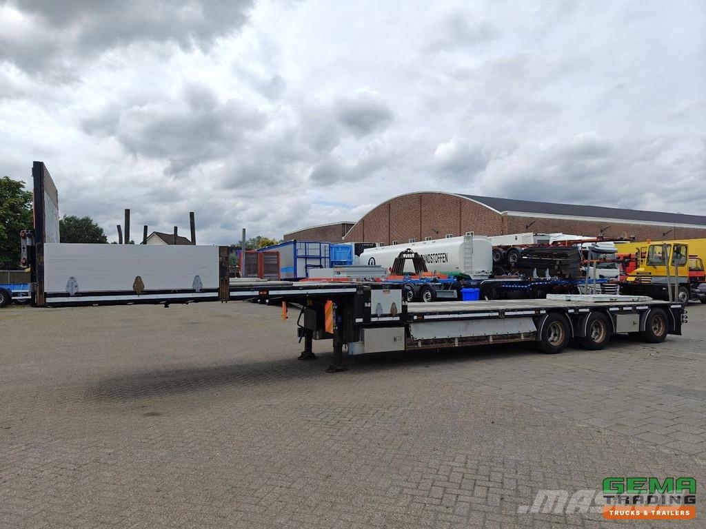 HRD STTB3N Semi-Low Loader - Aluminium Sideboards - St نصف مقطورة مسطحة منخفضة