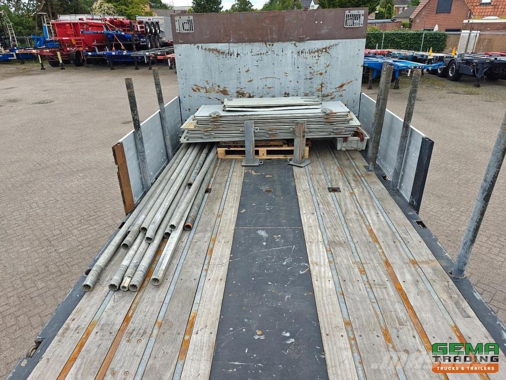 HRD STTB3N Semi-Low Loader - Aluminium Sideboards - St نصف مقطورة مسطحة منخفضة