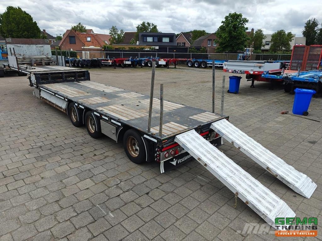 HRD STTB3N Semi-Low Loader - Aluminium Sideboards - St نصف مقطورة مسطحة منخفضة