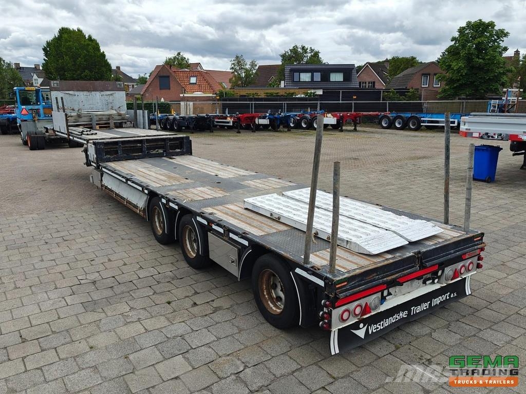 HRD STTB3N Semi-Low Loader - Aluminium Sideboards - St نصف مقطورة مسطحة منخفضة