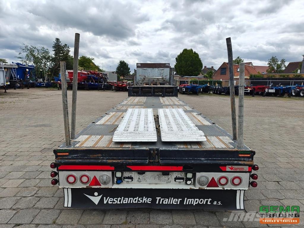 HRD STTB3N Semi-Low Loader - Aluminium Sideboards - St نصف مقطورة مسطحة منخفضة