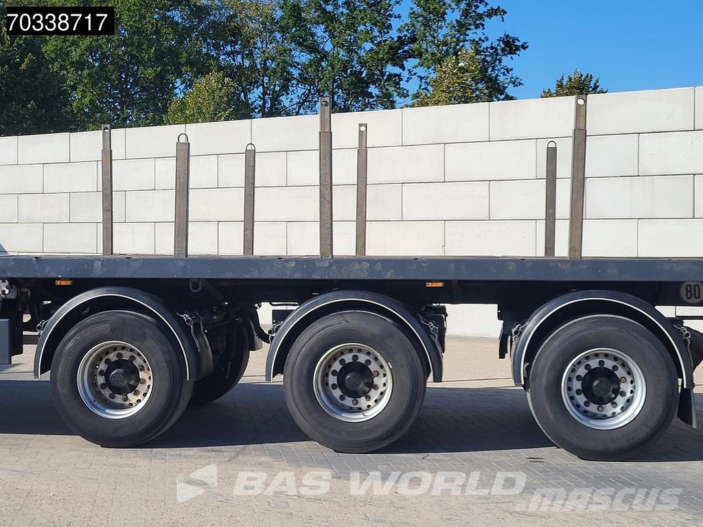 Doll P3H Extendable 3x Steering Axle APK Flatbed/Dropside semi-trailers