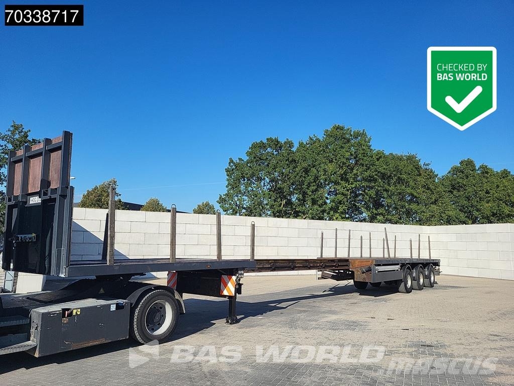Doll P3H Extendable 3x Steering Axle APK Flatbed/Dropside semi-trailers