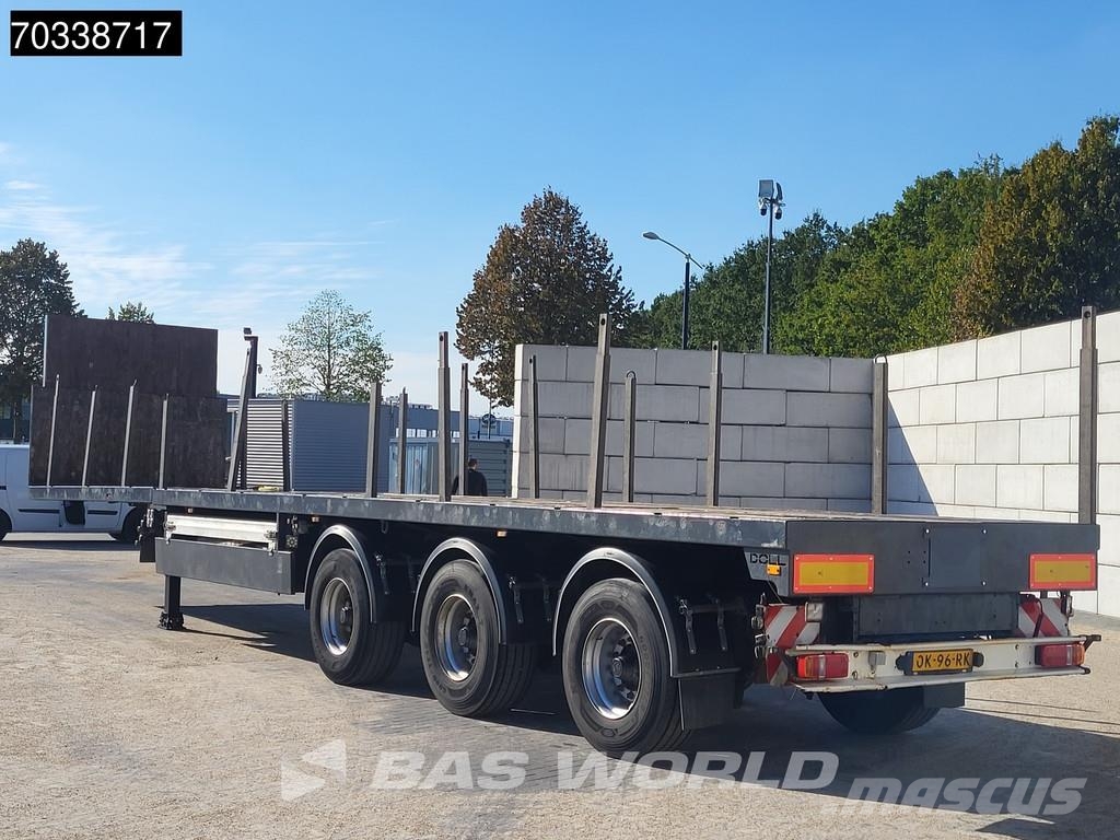 Doll P3H Extendable 3x Steering Axle APK Flatbed/Dropside semi-trailers