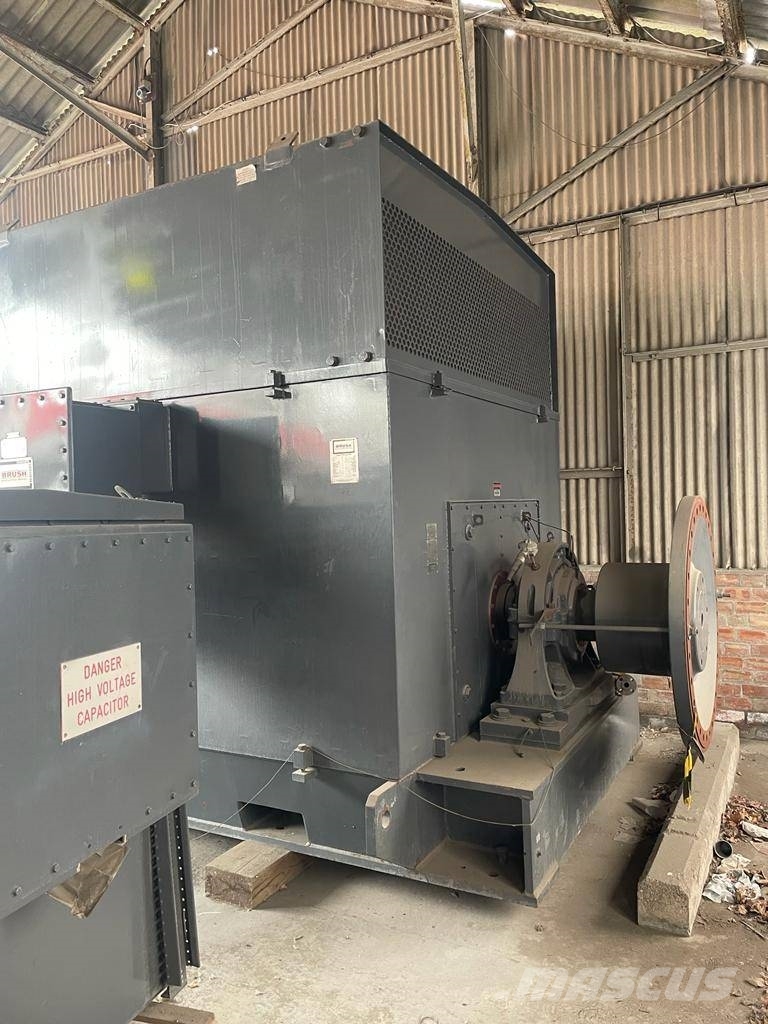  Brush 3100kW Motor 石料回收设备