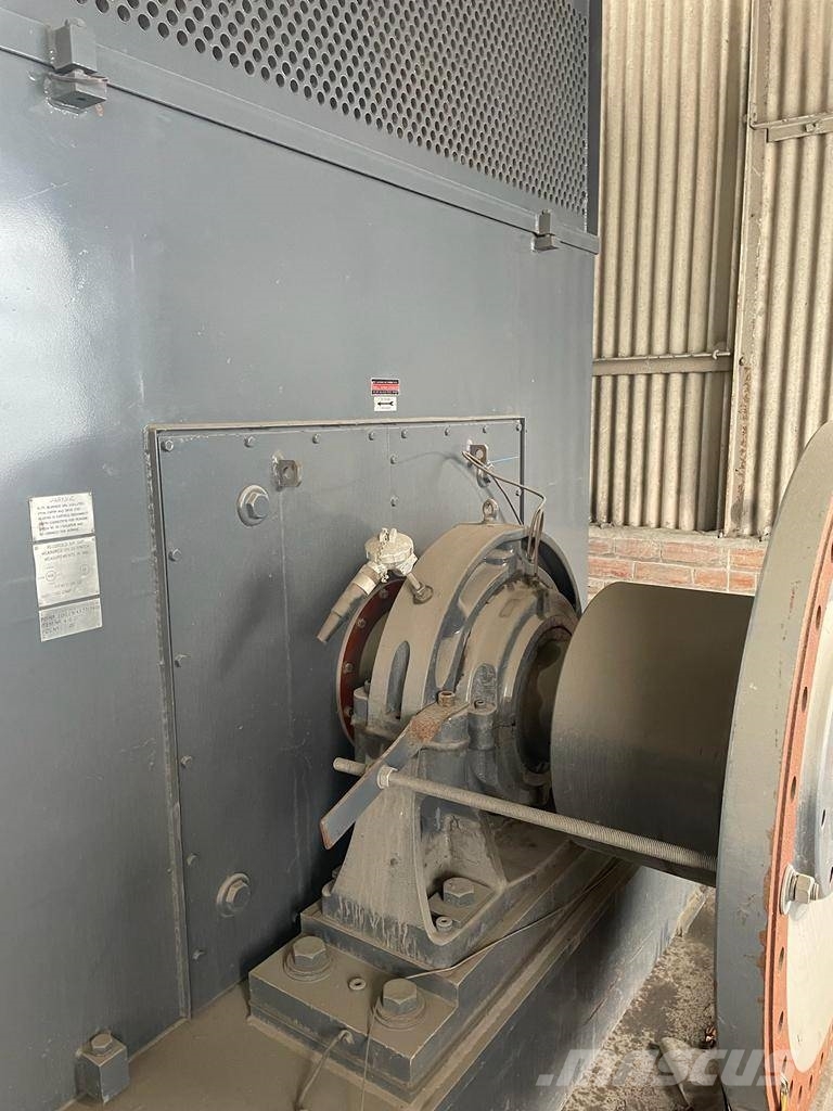  Brush 3100kW Motor 石料回收设备