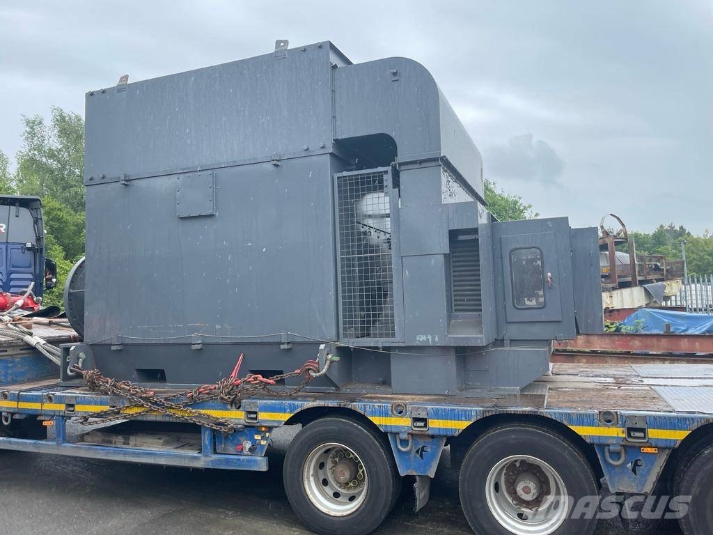  Brush 3100kW Motor 石料回收设备