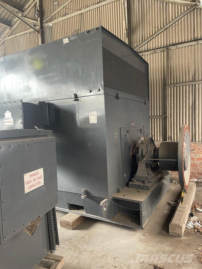  Brush 3100kW Motor 石料回收设备