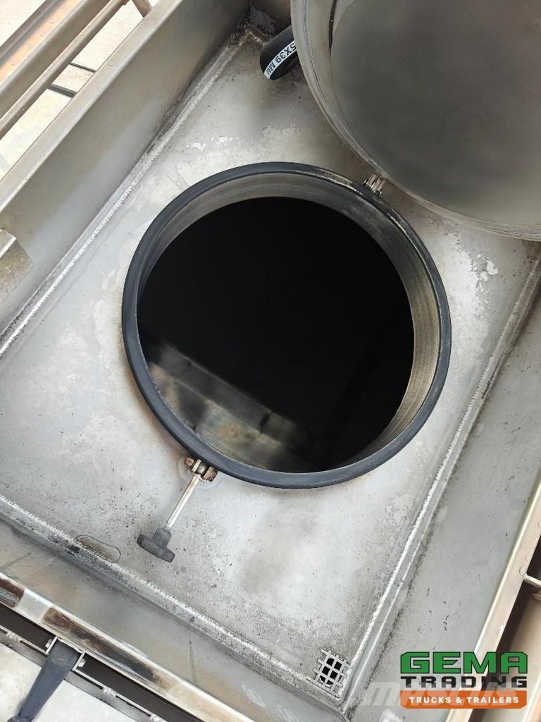 Burg O-3-45T 34,500L - 1 Compartment - Milk Tank - 2 (T Tankauflieger