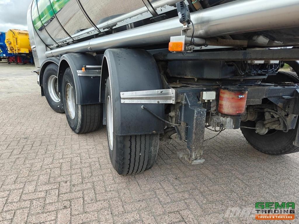 Burg O-3-45T 34,500L - 1 Compartment - Milk Tank - 2 (T Semirremolques cisterna