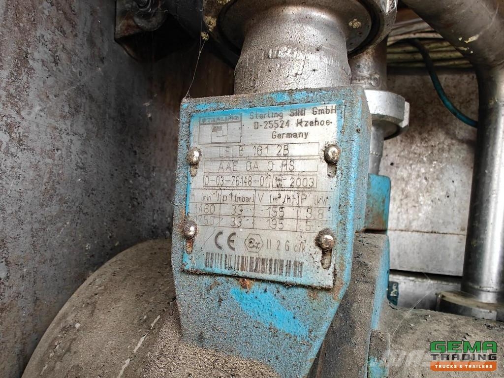 Burg O-3-45T 34,500L - 1 Compartment - Milk Tank - 2 (T Semirremolques cisterna