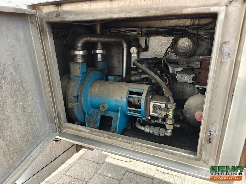 Burg O-3-45T 34,500L - 1 Compartment - Milk Tank - 2 (T Semirremolques cisterna